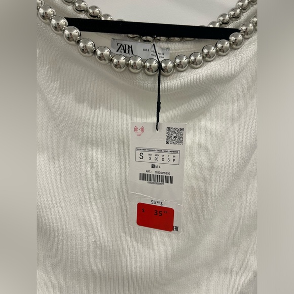 Zara top with embellishment - Picture 2 of 5